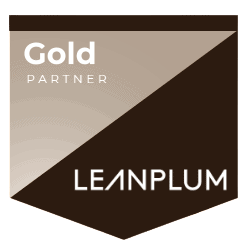 Lean Plum Gold Badge